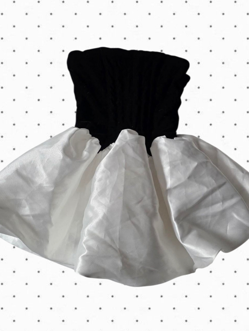 Dolls Kill Unholy strapless corset dress